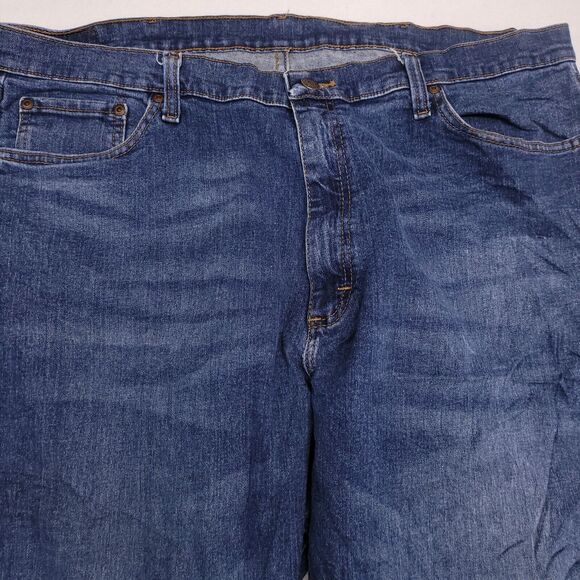 Wrangler Casual Button Zip Denim Medium Wash Jeans Mens Size 40x32 Blue - Picture 1 of 11